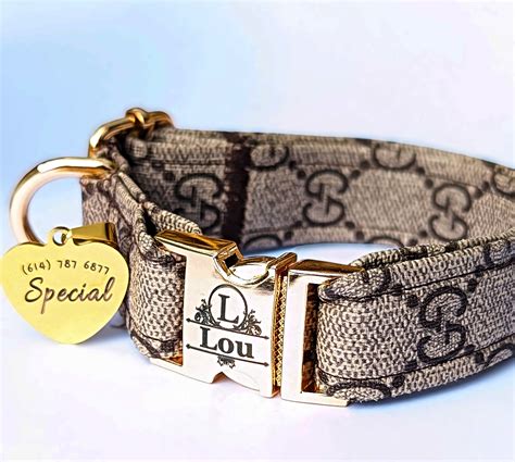 gucci dog lead|Gucci dog leash and collar.